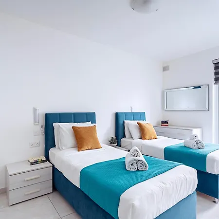 Appartement Modern Two Bedroom In Xemx By Malta Sunnylets *